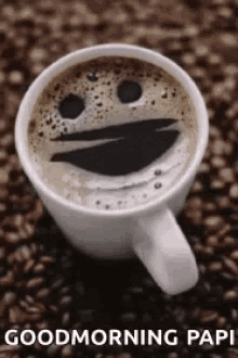 good morning papi coffee