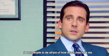 The Office I Want Peole To Be Afraid Of How Much They Love Me GIF - The Office I Want Peole To Be Afraid Of How Much They Love Me Micheal Scott GIFs