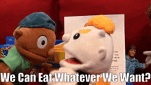 Sml Junior GIF - Sml Junior We Can Eat Whatever We Want GIFs