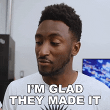 Im Glad They Made It Marques Brownlee GIF - Im Glad They Made It Marques Brownlee Im Happy They Succeed GIFs