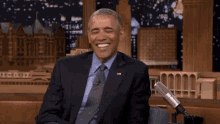 Obama Laughing GIF