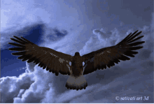 Flying Eagle GIF - Flying Eagle GIFs