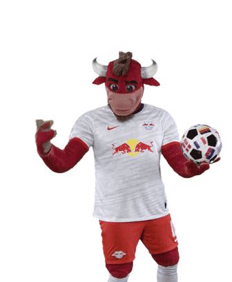 Fußball Benny The Bull Sticker