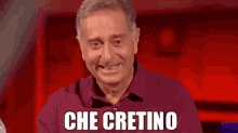 Che Cretino Cretino GIF - Che Cretino Cretino Paolo Bonolis GIFs