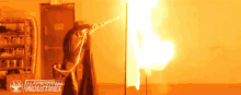 Fire The Hacksmith GIF - Fire The Hacksmith Real Burning Lightsaber GIFs