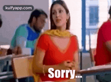 Sorry.Gif GIF - Sorry Keerthi Reddy Arjun Movie GIFs