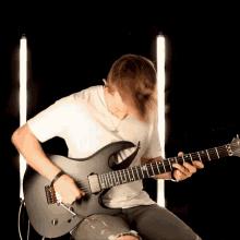 Playing Guitar Cole Rolland GIF - Playing Guitar Cole Rolland Plucking The Guitar GIFs