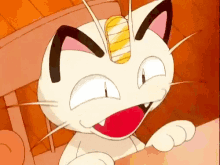 Pokemon Meowth GIF - Pokemon Meowth Smiling GIFs