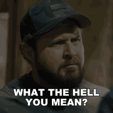What The Hell You Mean Sonny Quinn GIF - What The Hell You Mean Sonny Quinn Seal Team GIFs