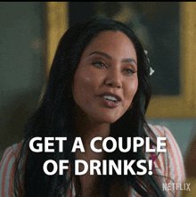Get A Couple Of Drinks Ayesha Curry GIF - Get A Couple Of Drinks Ayesha Curry Let'S Have Some Fun GIFs