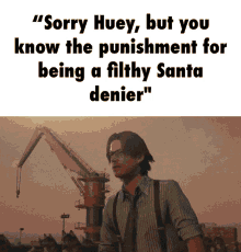 Santa Denier Punishment GIF - Santa Denier Punishment Sorry Huey GIFs