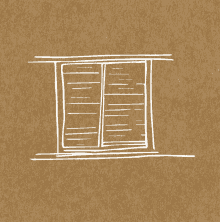 a drawing of an open window with the words procuram-se janelas de um corpo confinado