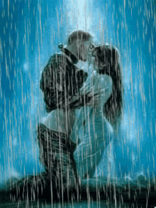 Rain Kiss GIF - Rain Kiss Love GIFs
