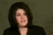 Monica Lewinsky Yes GIF - Monica Lewinsky Yes Nodding GIFs