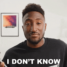 I Don'T Know Marques Brownlee GIF - I Don'T Know Marques Brownlee I Don'T Have Any Idea GIFs