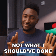 Not What I Should'Ve Done Marques Brownlee GIF - Not What I Should'Ve Done Marques Brownlee Mkbhd GIFs