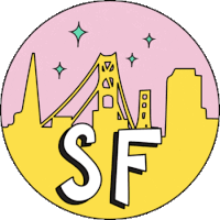 San Francisco Sf Sticker