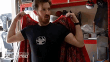 Cape On Getting Ready GIF - Cape On Getting Ready Lets Go GIFs