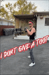 Tom Mcgovern I Don'T Give A Toot GIF - Tom Mcgovern I Don'T Give A Toot Idgat GIFs