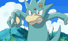 golduck angry triggered pokemon
