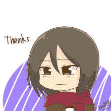 Mikasa Aot GIF - Mikasa Aot Thankw GIFs
