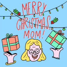 Merry Christmas Mother Merry Christmas Mom GIF - Merry Christmas Mother Merry Christmas Mom Merry Xmas Mom GIFs