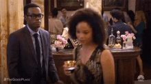 The Good Place Bar GIF - The Good Place Bar Ignored GIFs