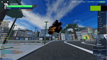a screenshot of a video game with the name noobking on it