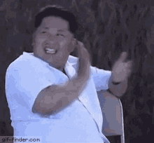 Kim Jong Un Clap GIF - Kim Jong Un Clap Applause GIFs