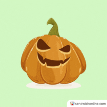 Horror Tok Pumpkin GIF