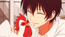 my little monster haru yoshida chicken pet anime