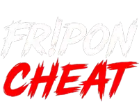 a white background with the words fripon cheat in red