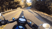 Bending To The Right With My Motorcycle Motorcyclist GIF