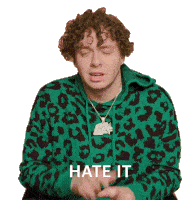 Hate It Cant Stand It Jack Harlow Sticker - Hate It Cant Stand It Jack Harlow Esquire Stickers