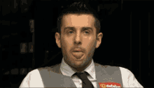 tongue bleh meh mark selby out