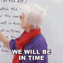 We Will Be In Time Gill GIF - We Will Be In Time Gill Learn English With Gill GIFs