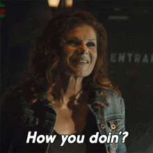 How You Doin' Donna Sykes GIF - How You Doin' Donna Sykes Finestkind GIFs