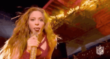 Shakira Tongue Out GIF - Shakira Tongue Out Super Bowl GIFs