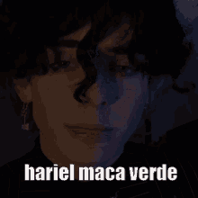 Hariel Maca Verde GIF - Hariel Maca Verde GIFs