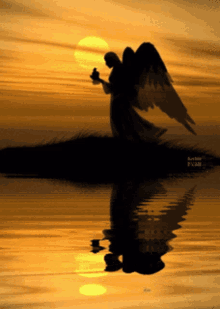 Angel Of Night Wings GIF - Angel Of Night Wings Moon GIFs