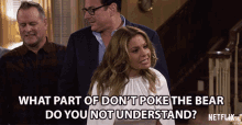 What Part Of Dont Poke The Bear Do You Not Understand Candace Cameron Bure GIF - What Part Of Dont Poke The Bear Do You Not Understand Candace Cameron Bure Dj Tanner Fuller GIFs