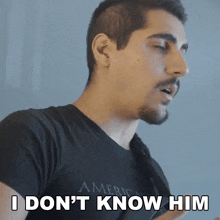 I Don'T Know Him Rudy Ayoub GIF - I Don'T Know Him Rudy Ayoub I'M Not Familiar With Him GIFs