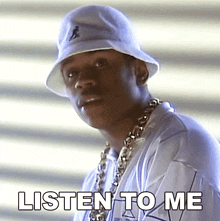 Listen To Me Ll Cool J GIF - Listen To Me Ll Cool J James Todd Smith GIFs