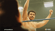 Smiling At Each Other Rocky Johnson GIF - Smiling At Each Other Rocky Johnson Ata Johnson GIFs