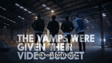 the vamps these hoes aint loyal