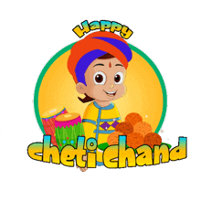Happy Cheti Chand Chhota Bheem GIF - Happy Cheti Chand Chhota Bheem Aap Ko Cheti Chand Ki Shubhkamnaye GIFs