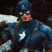 Salute - Captain America GIF