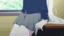 Echidna Witch Of Greed GIF - Echidna Witch Of Greed School Uniform GIFs