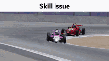 Skill Issue Hihi Racing GIF