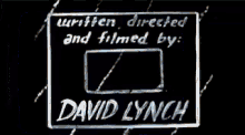 Written And Directed By David Lynch GIF - Welcometotwinpeaks GIFs